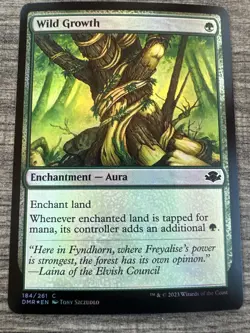 [MTG] Wild Growth (Foil) (184) (DMR) NM - Image 1