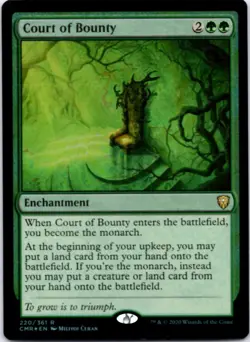 Court of Bounty (Foil) Commander Legends, 220 NM - Image 1