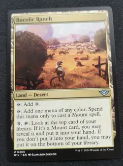 Bucolic Ranch - OTJ - MTG - NM Unplayed - EN - 0265 - Image 1