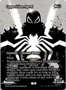 Opposition Agent (Borderless) M Marvel Universe Eternal-Legal 19 NM NM-LP - Image 1