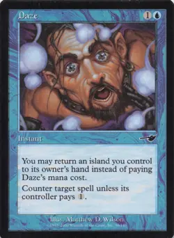Daze Nemesis Regular Common #30 NM MTG - Image 1
