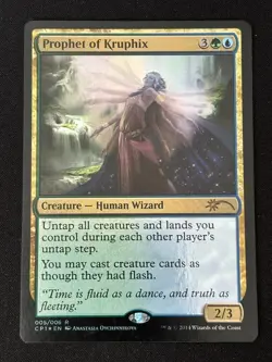 1x MTG Prophet of Kruphix (Foil) - Unique and Miscellaneous Promos (UMP) #5 - Image 1