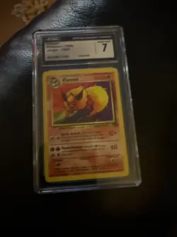 Pokemon Flareon 1999 Jungle Set CGC Graded 7 NM - Image 1