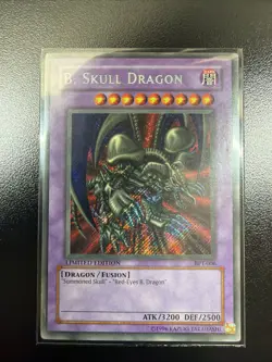 Yu-Gi-Oh! 1996 TCG B.Skull Dragon Limited Edition BPT-006 LP - Image 1