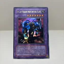 Yi-Gi-Oh! The Last Warrior from Another Planet LON-077 1st Edition HP/Damaged - Image 1