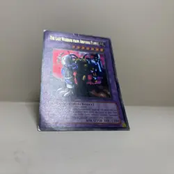 Yi-Gi-Oh! The Last Warrior from Another Planet LON-077 1st Edition HP/Damaged - Image 2