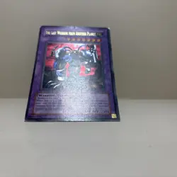 Yi-Gi-Oh! The Last Warrior from Another Planet LON-077 1st Edition HP/Damaged - Image 4