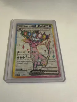 Espeon ex 175 Black Star Promo SVP NM Prismatic Evolutions Pokemon TCG - Image 1