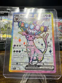 Espeon ex 175 Black Star Promo SVP NM Prismatic Evolutions Pokemon TCG - Image 2