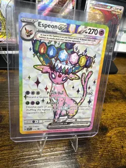 Espeon ex 175 Black Star Promo SVP NM Prismatic Evolutions Pokemon TCG - Image 5