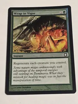 2014 Wizard Coast Magic The Gathering Conspiracy Wrap In Vigor 183 Foil Card - Image 2