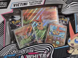 Pokemon Trading Card Unova Victini Illustration Collection Box - Factory Sealed - Image 3