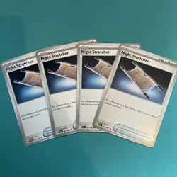 Pokemon TCG Shrouded Fable Night Stretcher Card 061/064 X4 Playset - Image 1
