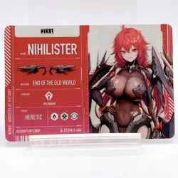 Nihilister NIKKE The Goddess of Victory Metallic Pass Collection Ver.2 Cards JP - Image 1