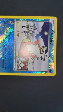 Pokemon Card Delibird - 38/149 - 1st Place Crosshatch Holo Pokemon League - Image 3