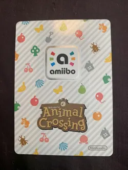 Animal Crossing Amiibo Card Series 2 Mathilda #162 162-GL-AOE LP Ships Fast - Image 2