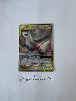 2019 Pokemon Latias and Latios GX 113/181 Sun and Moon Team Up - Image 1