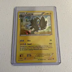 Luxray 046/122 Deck Exclusives Cracked Ice Holo Rare Pokemon TCG English Card - Image 1