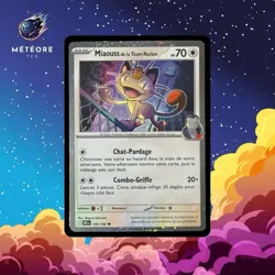 Carte Pokemon Miaouss de la Team Rocket 149/182 Holo Promo DRI EV10 FR Neuve - Image 1