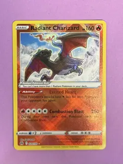Pokemon Radiant Charizard 020/159 Crown Zenith Holo Rare - Image 3