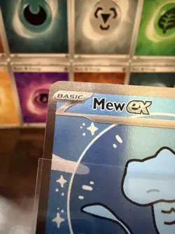 Pokemon TCG Mew EX 232/091 Paldean Fates - Beautiful Bubble Mew!! - Pack Fresh! - Image 4