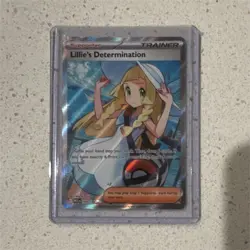Pokemon Lillie's Determination 169/132 Me01: Mega Evolution Holo Ultra Rare - Image 1