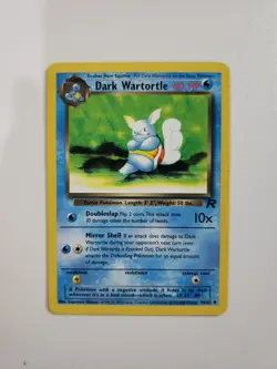 Dark Wartortle 46/82 Unlimited Team Rocket (Pokemon TGC) MP - Image 1