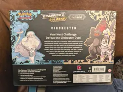 Pokemon TCG Champion's Path Special Pin Collection Box Circhester Gym Sealed New - Image 2