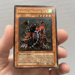Yugioh Armed Dragon LV5 SOD-EN014 Ultimate Rare 1st Edition - Image 1