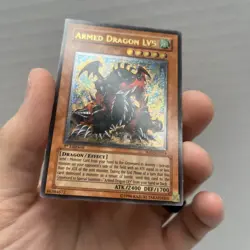 Yugioh Armed Dragon LV5 SOD-EN014 Ultimate Rare 1st Edition - Image 4