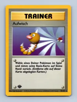 Scoop Up Pokemon Card German Base Set #78/102 1st Edition LP/MP - Image 1
