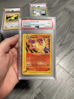 2002 Pokemon Game Rapidash #51 Black Star Promo PSA 9 - Image 1