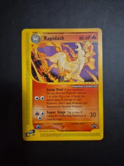 Pokemon Rapidash 51 Promo Black Star New York Pokemon Center Promo - Image 1