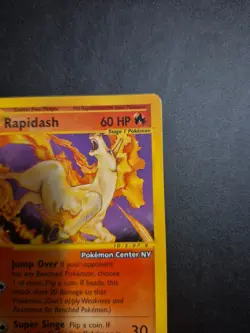 Pokemon Rapidash 51 Promo Black Star New York Pokemon Center Promo - Image 3