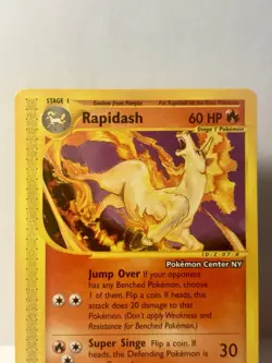 Pokemon Rapidash Black Star Promo #51, Pokemon Center NY Exclusive *Gem Mint* - Image 3
