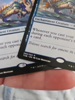 X3 Wavebreak Hippocamp Theros Beyond Death Magic the Gathering (2) Reg (1) Foil - Image 5