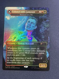Colonel John Jameson - Huntmaster of the Fells (Borderless) Media Promos Foil - Image 1
