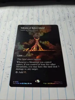 Volcano of Roku's Island - Valakut, the Molten Pinnacle (Borderless) Avatar Set - Image 1
