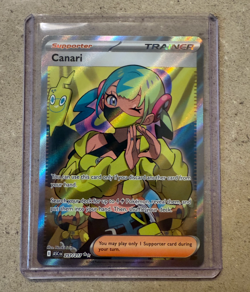 Canari Ascended Heroes 257/217 Near Mint Pokemon Tcg English PACK FRESH Full Art - Image 1
