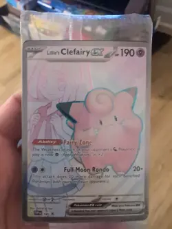 Pokemon LILLIE'S CLEFAIRY EX SVP 195 Journey Together PROMO - Sealed 🔥🔥🔥 - Image 1