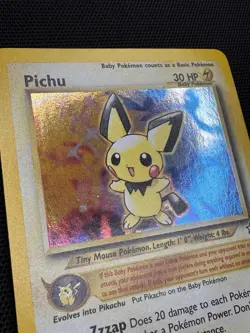 Pokemon Pichu 12/111 (Holo Rare) Neo Genesis - LP - Image 5