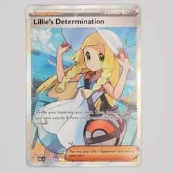 Lillie's Determination - Ultra Rare ME01: Mega Evolution 169/132 NM Pokemon TCG - Image 1