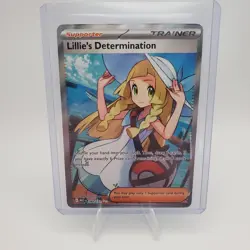 Lillie's Determination - Ultra Rare ME01: Mega Evolution 169/132 NM Pokemon TCG - Image 3