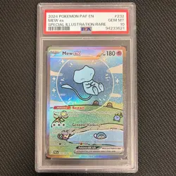 Pokemon TCG: Mew Ex 232/091 - Paldean Fates - PSA 10 - Image 1