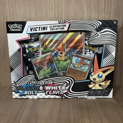 Pokemon Black Bolt & White Flare Unova Victini Illustration Collection Box-New - Image 1