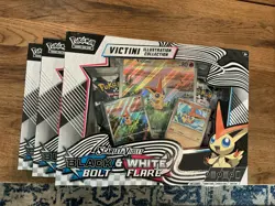 Pokemon TCG: Unova Victini Illustration Collection Box Lot x3 In-Stock [NEW] - Image 1