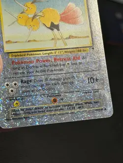 2002 Pokemon Legendary Collection Dodrio Reverse Holo Card 41/110 MP - Image 2