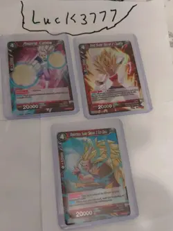 Dragon Ball Z Trading Cards - Lot Of Cards Three Beautiful 😍 MUST SELL!!! 2021 - Image 1