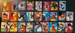 Lot of 29 Dragon Ball Z JPP/Amada Series 1 and 2 Trading Cards (1 Holo) LP - Image 1