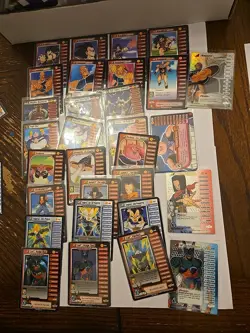 Dragon Ball Z TCG Personality Card Lot HiTech DBZ Trading Cards-Read Description - Image 1